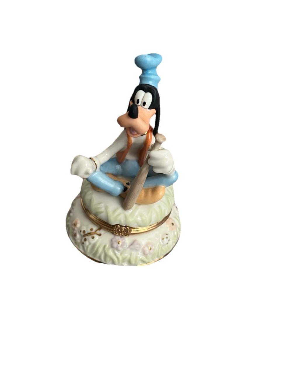 LENOX Disney PRACTICE WITH GOOFY Baseball Jewelry TREASURE BOX Trinket LN!!